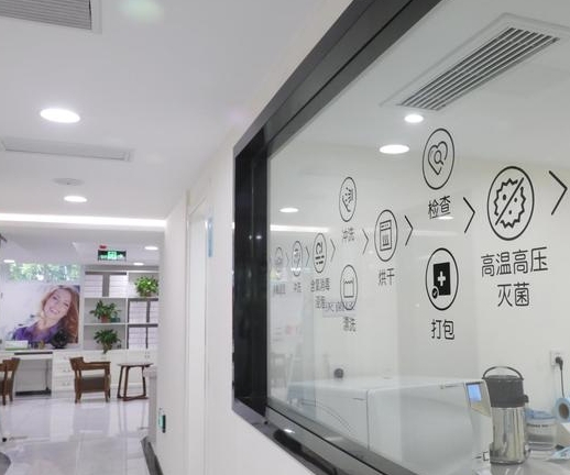如皋世博口腔門(mén)診醫(yī)院一角